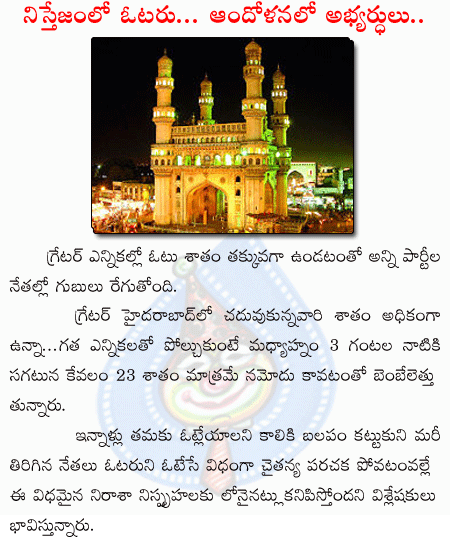 greater hyd elections,poling  greater hyd elections, poling